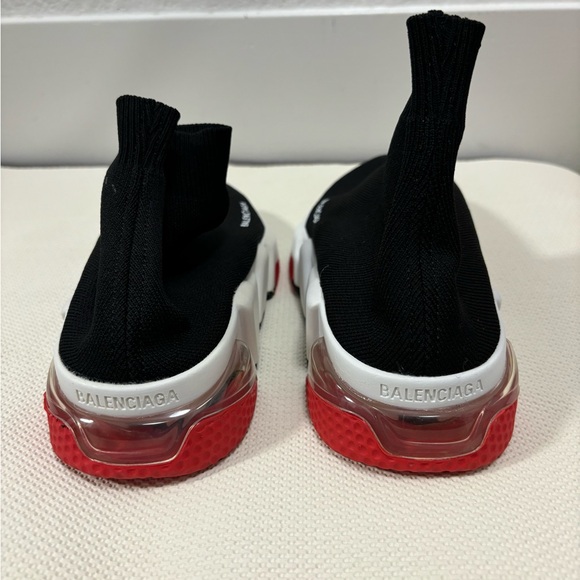 BALENCIAGA WOMEN SPEED CLEAR SOLE SNEAKERS SIZE US 6.5 /EU 37(NO BOX AVAILABLE) - Picture 9 of 10